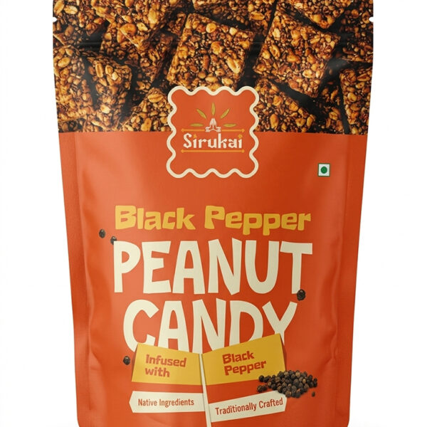 Black Pepper Peanut Candy