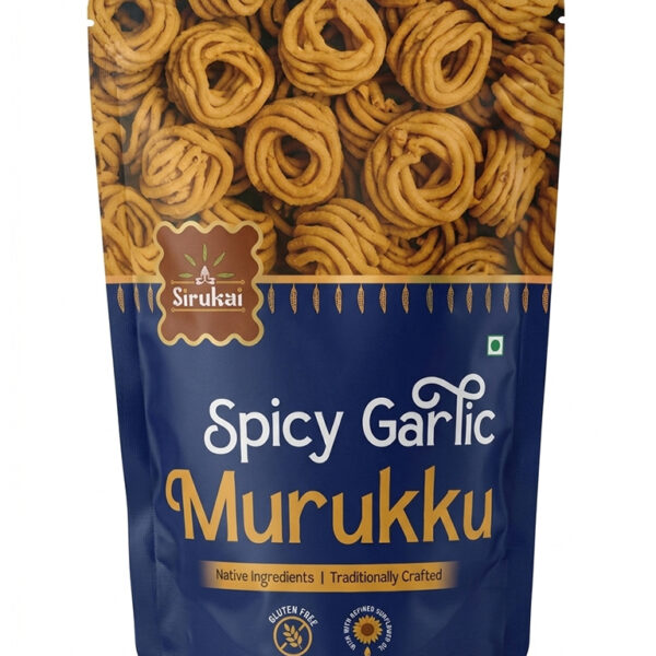 Spicy Garlic Murukku